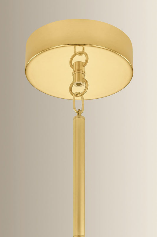 Corbett Solara 5-Light Chandelier Vintage Polished Brass