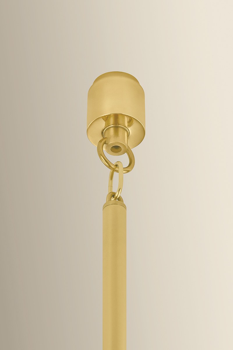 Corbett Solara 5-Light Chandelier Vintage Polished Brass