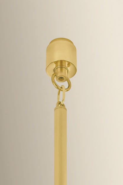 Corbett Solara 5-Light Chandelier Vintage Polished Brass