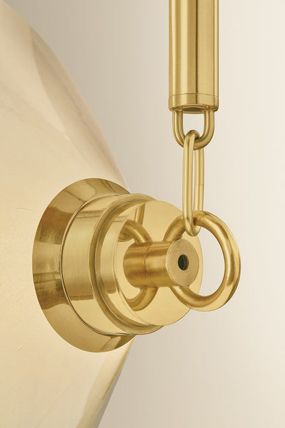 Corbett Solara 5-Light Chandelier Vintage Polished Brass