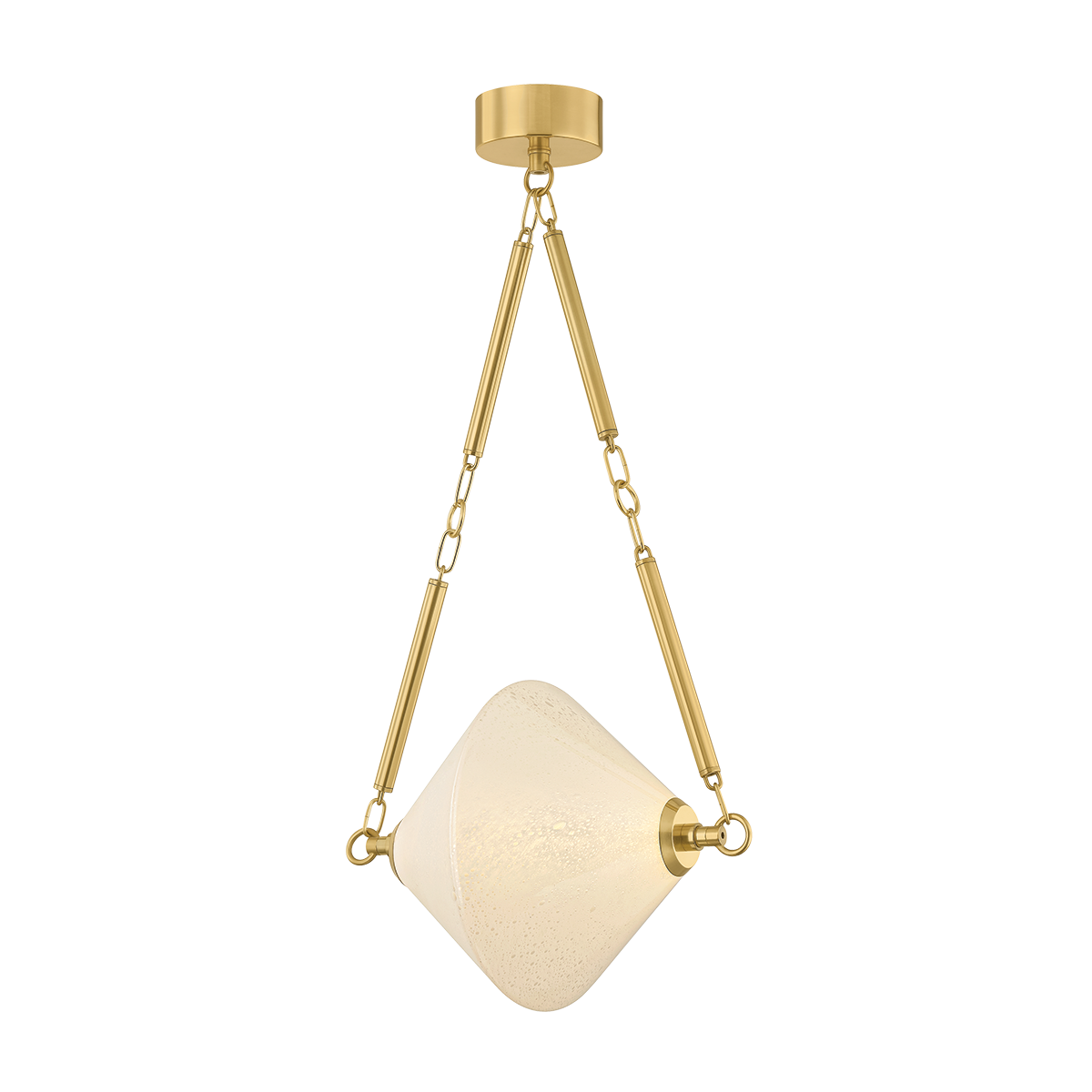 Corbett Solara Pendant Vintage Polished Brass