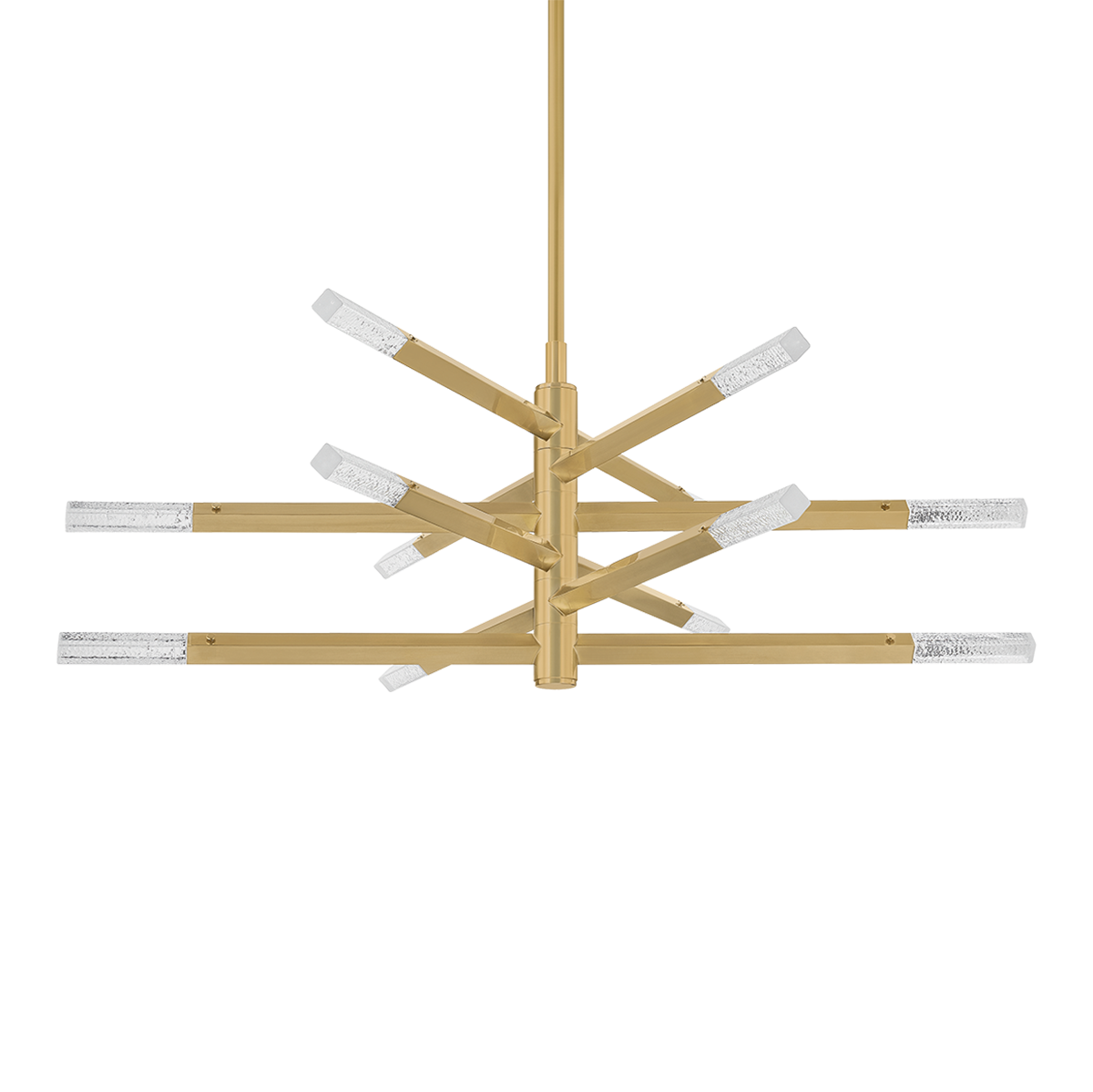 Corbett Strasbourg 42" Chandelier Vintage Brass