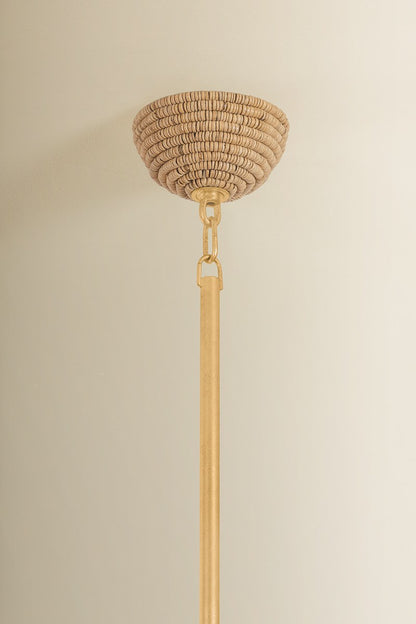 Corbett Varanasi 14-Light Chandelier Vintage Gold Leaf