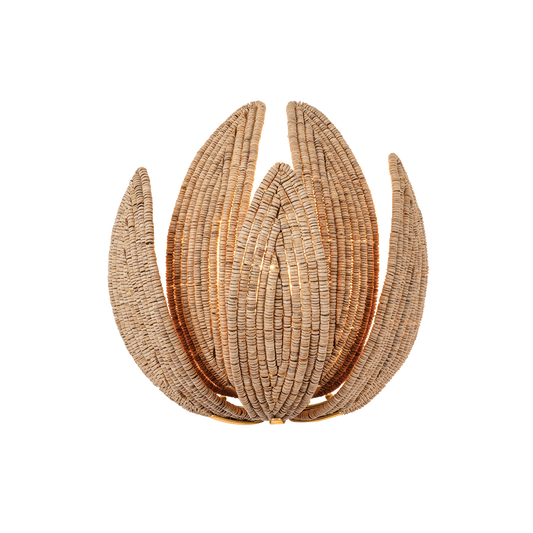 Corbett Varanasi Wall Sconce Vintage Gold Leaf
