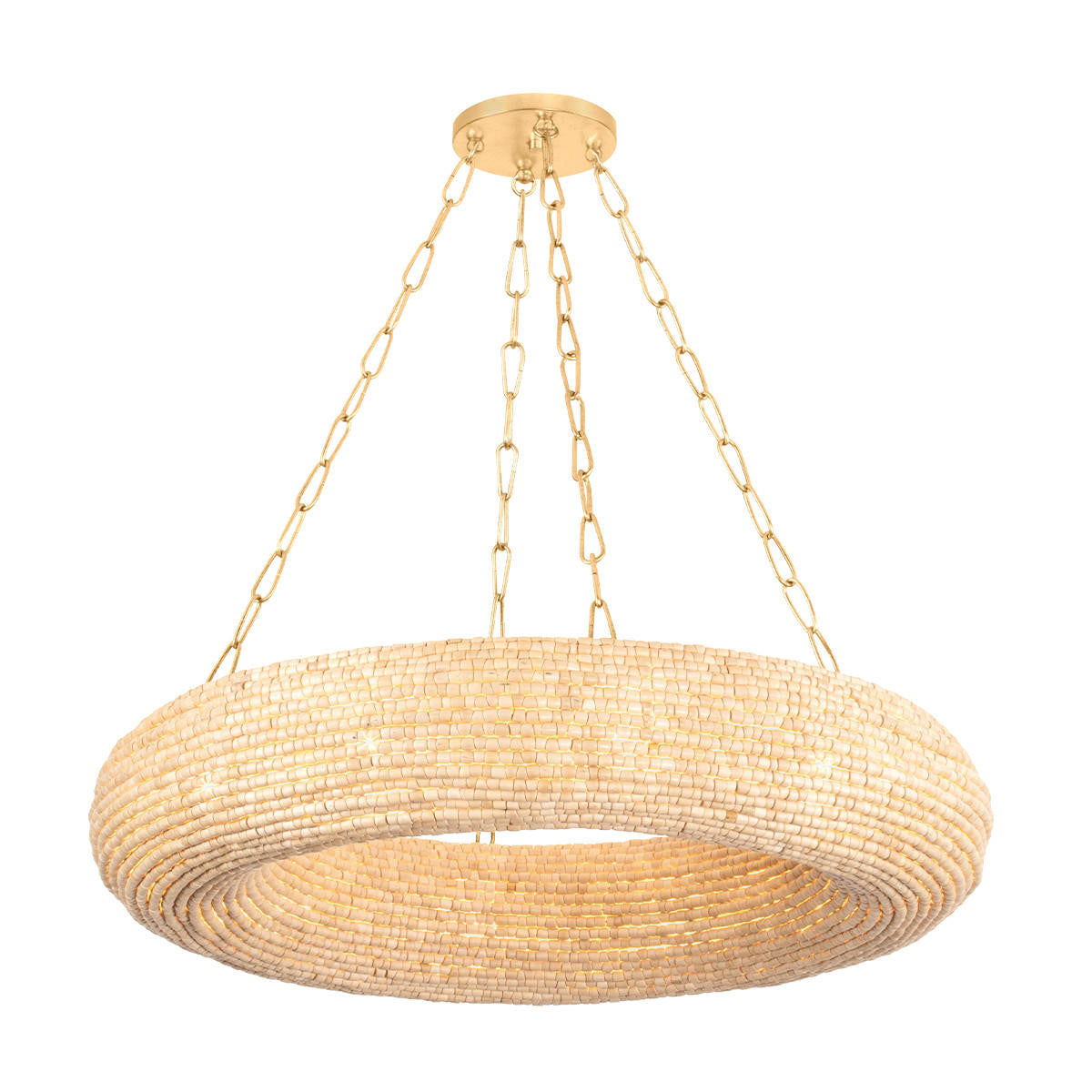 Corbett Lure Chandelier Gold