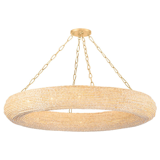 Corbett Lure Chandelier Gold