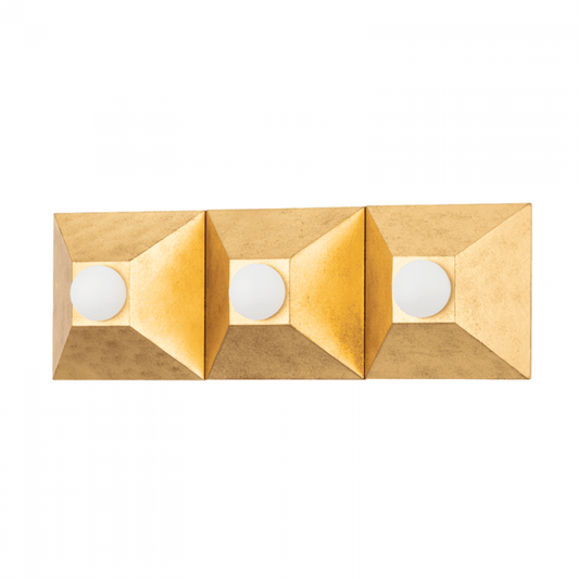 Corbett Max Bathroom Vanity Light Gold