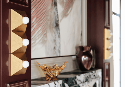 Corbett Max Bathroom Vanity Light 3-Light Gold