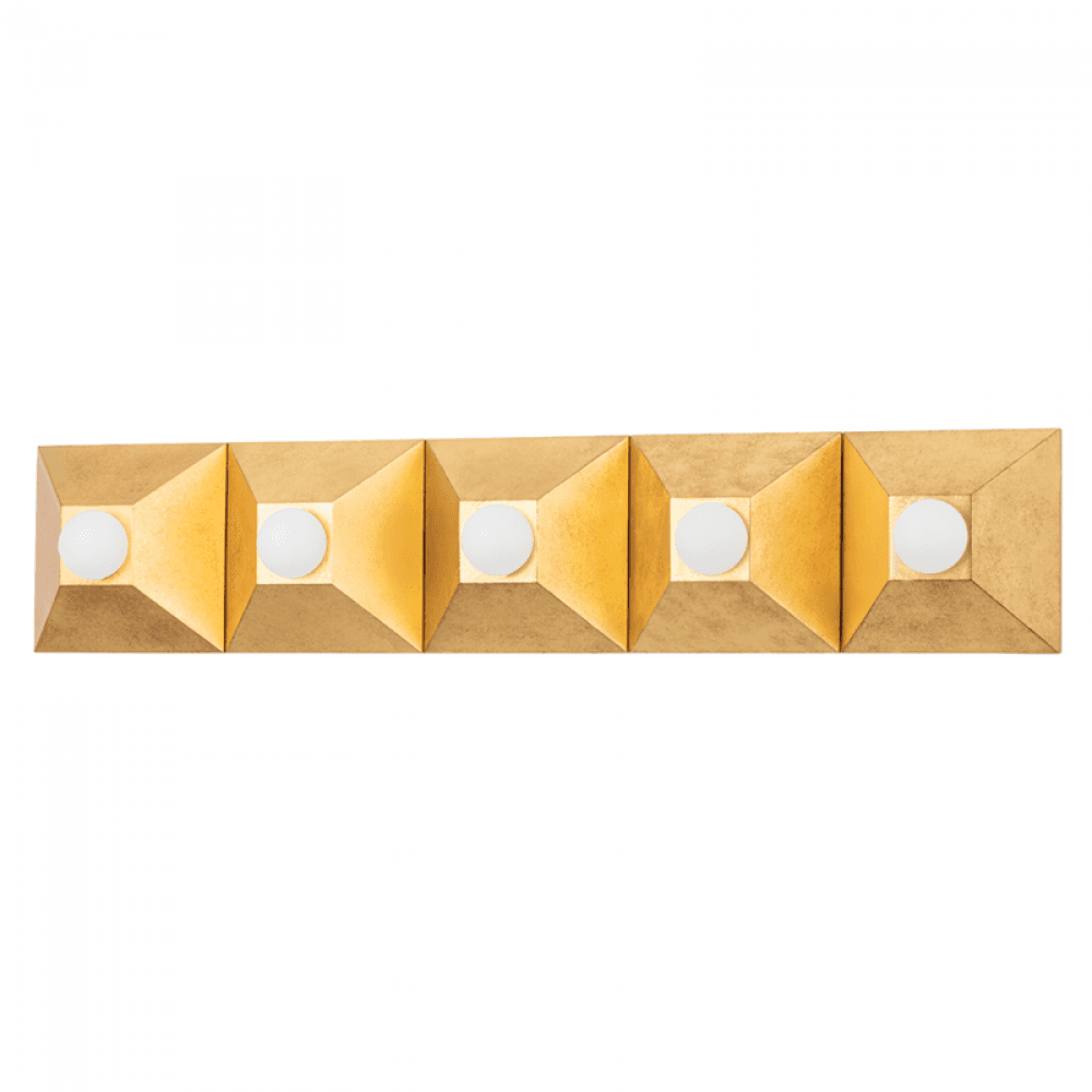 Corbett Max Bathroom Vanity Light Gold