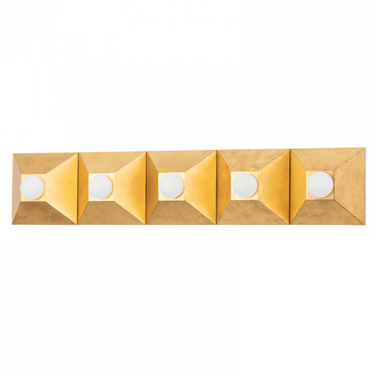 Corbett Max Bathroom Vanity Light Gold