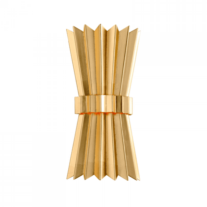 Corbett Moxy Wall Sconce Gold Leaf