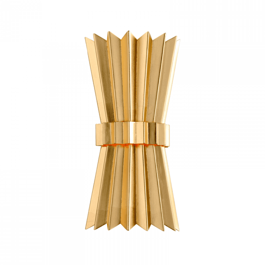 Corbett Moxy Wall Sconce Gold Leaf