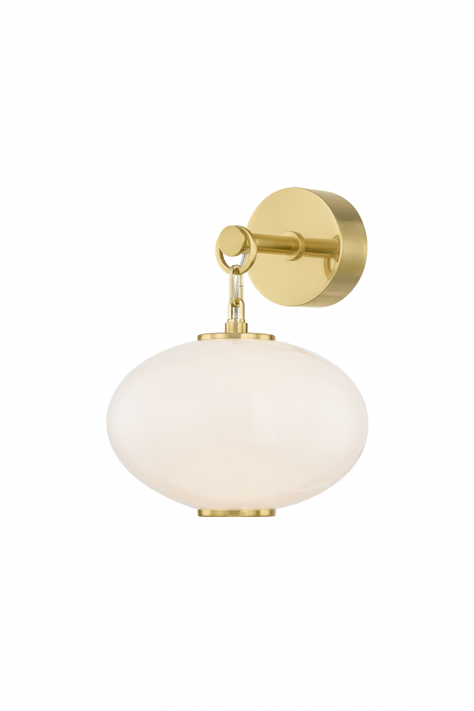 Corbett Nephele 1-Light Wall Sconce Vintage Polished Brass