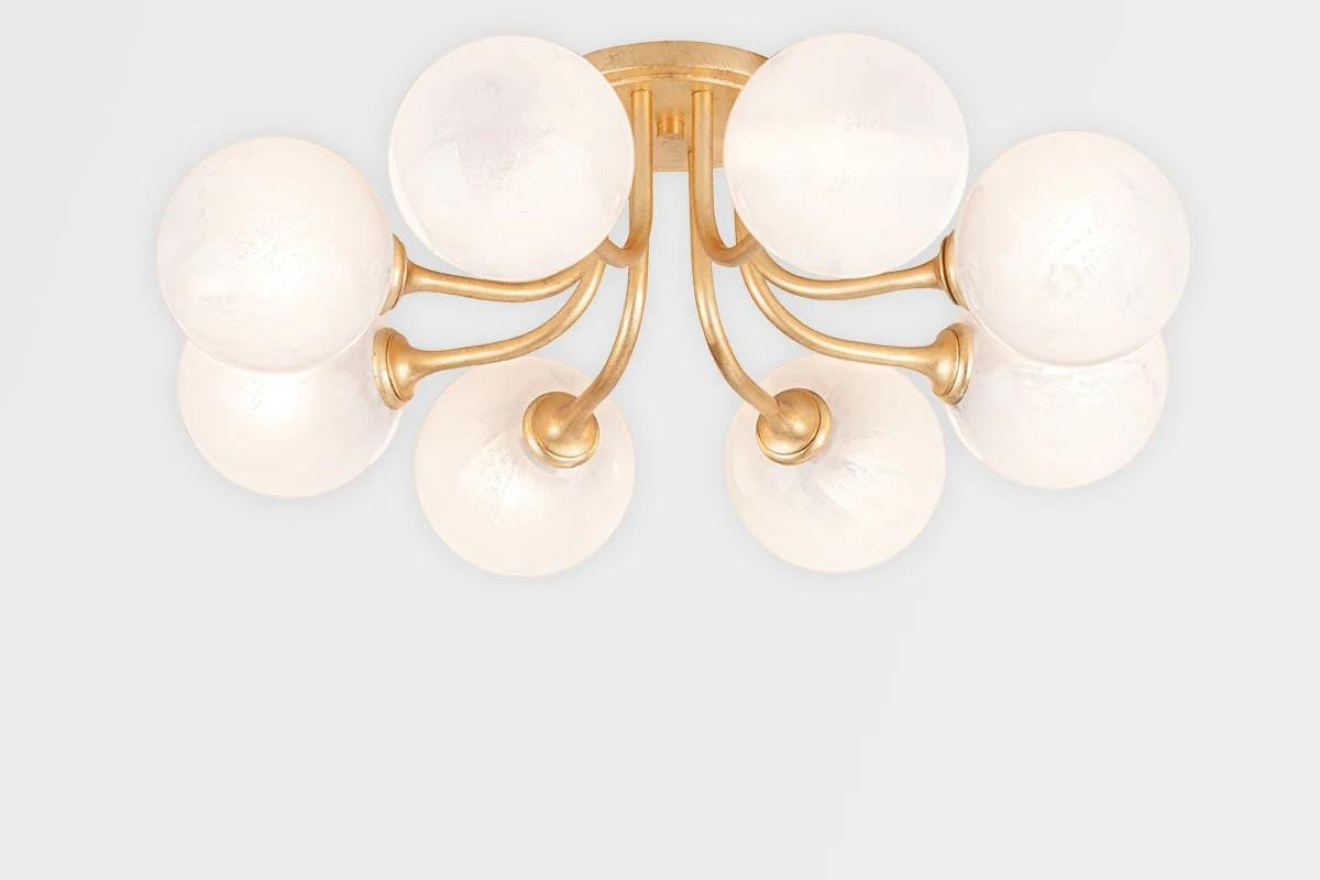 Corbett Onyx Semi Flush Mount