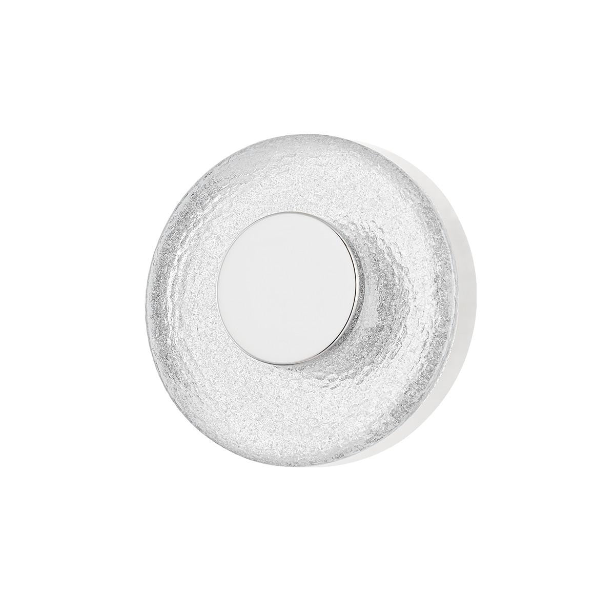 Corbett Pearl Wall Sconce Polished Nickel