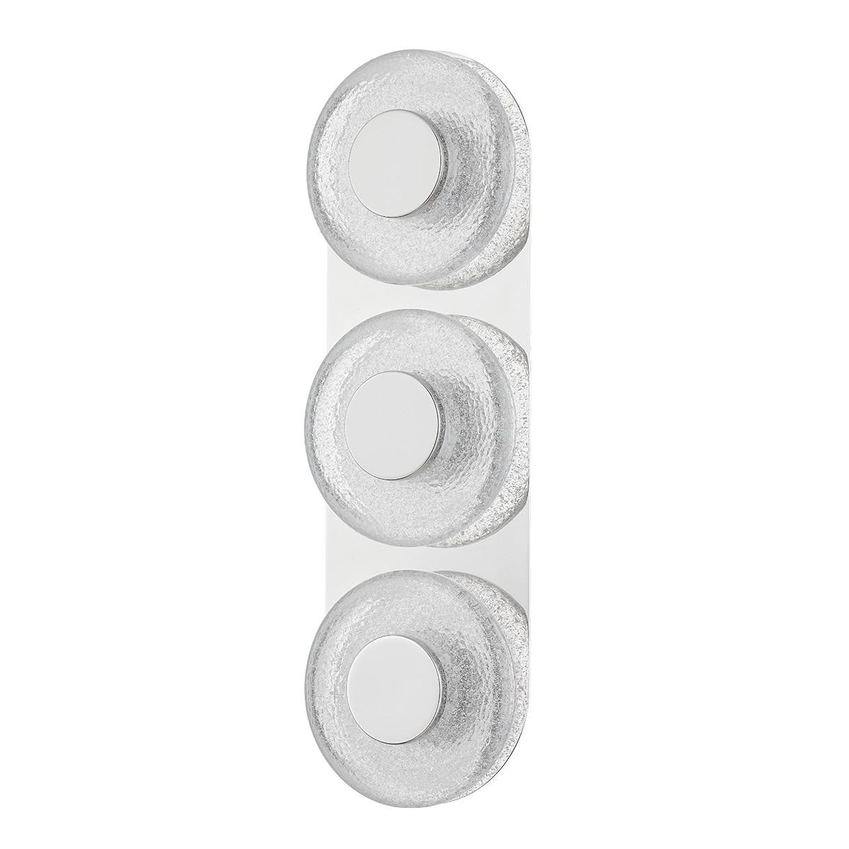Corbett Pearl Wall Sconce Polished Nickel