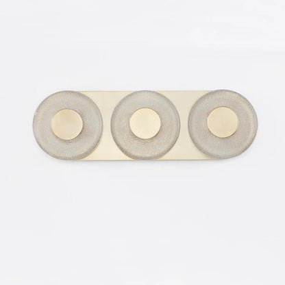 Corbett Pearl Wall Sconce, 3-Light, LED, Vintage Brass, 19.5"H (351-03-VB 95EM)