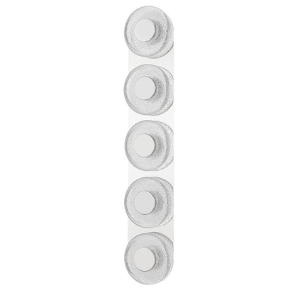 Corbett Pearl Wall Sconce Polished Nickel