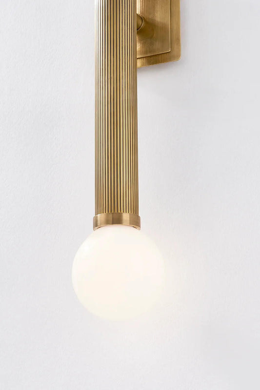 Corbett Pienza Wall Sconce, 2-Light, Brass, 31.25"H (373-02-VB CYAP)