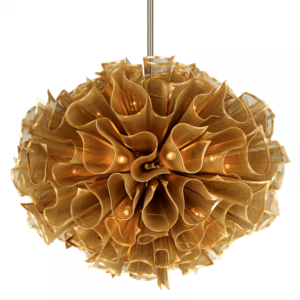 Corbett Pulse Pendant Gold