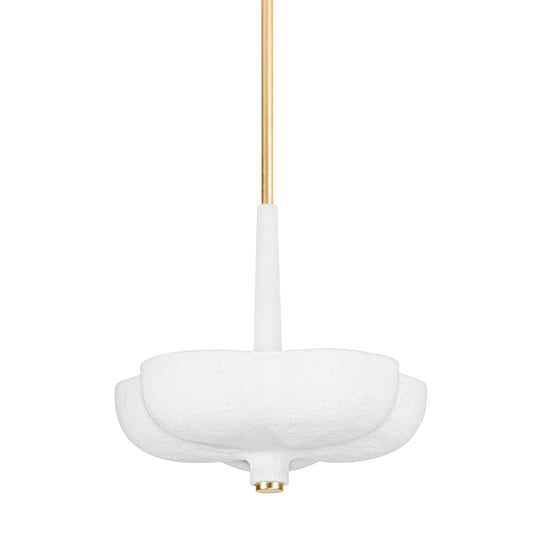 Corbett Rimini Pendant Gold Leaf