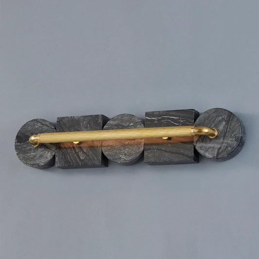 Corbett Sena Wall Sconce 1-Light Brass 23.25"H
