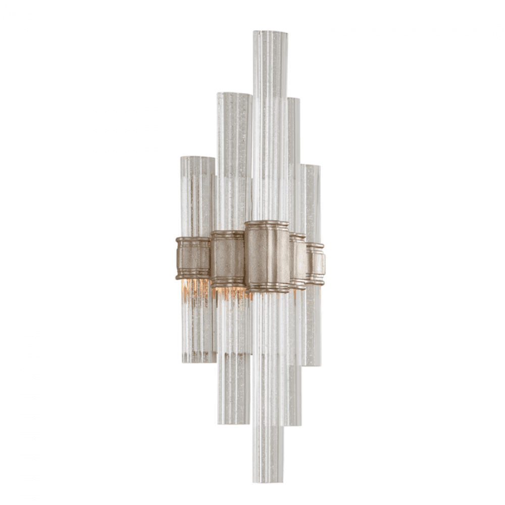 Corbett Viola Wall Sconce Silver