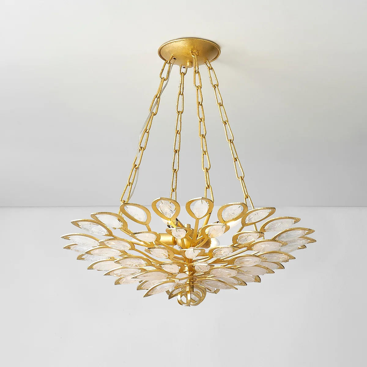 Corbett Vittoria Chandelier, 4-Light, Gold, 24"W (363-24-GL CY9Y)
