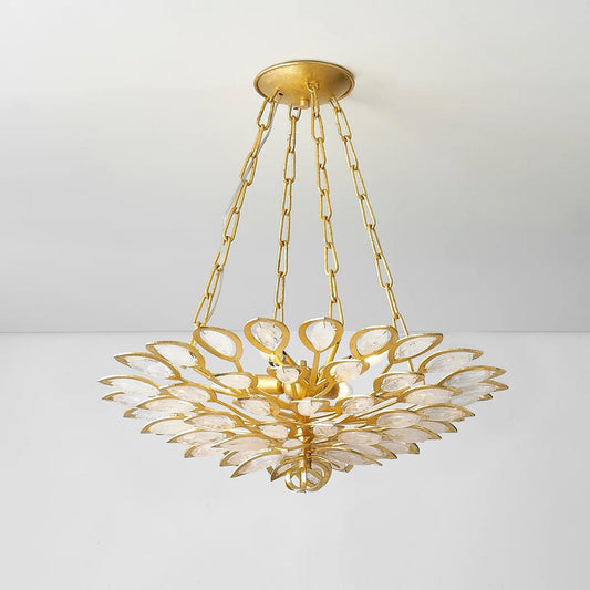 Corbett Vittoria Chandelier, 4-Light, Gold, 24"W (363-24-GL CY9Y)