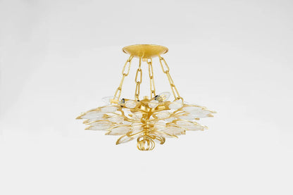 Corbett Vittoria Semi Flush Mount, 4-Light, Gold, 18"W (363-18-GL CY9Q)