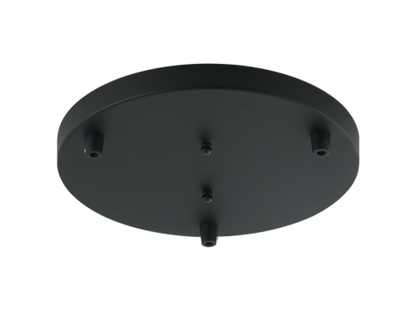 Matteo Lighting 11-in Multi Ceiling Canopy (Line Voltage) Matte Black