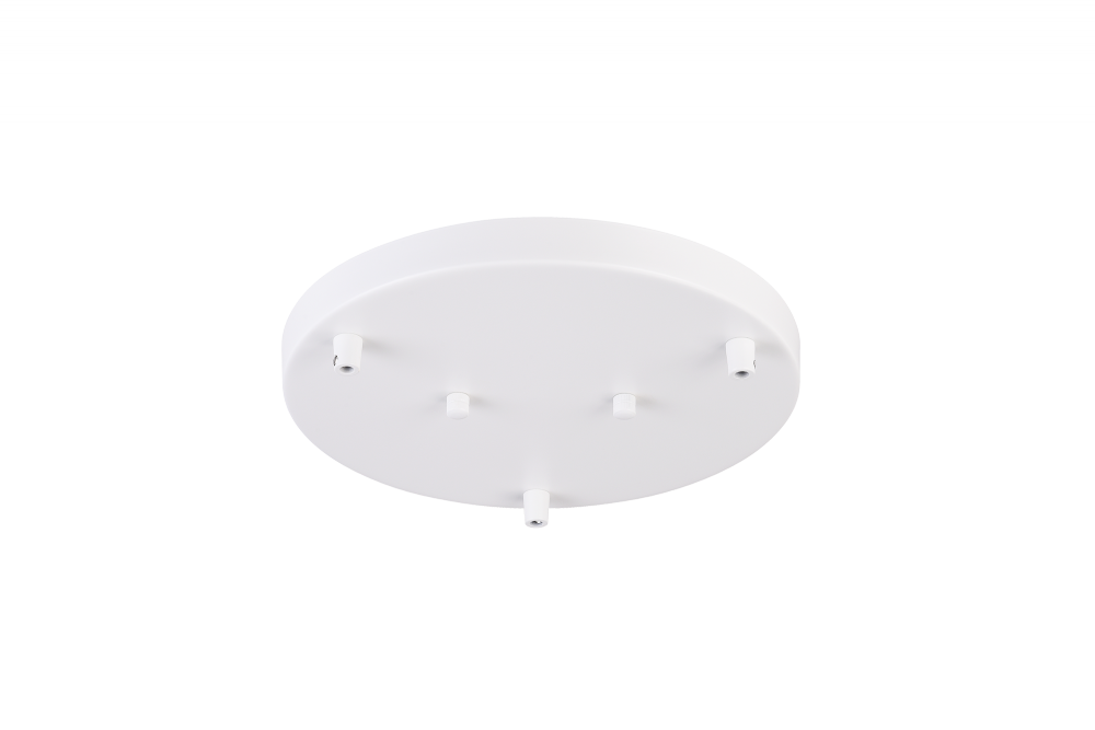 Matteo Lighting 11-in Multi Ceiling Canopy (Line Voltage) White
