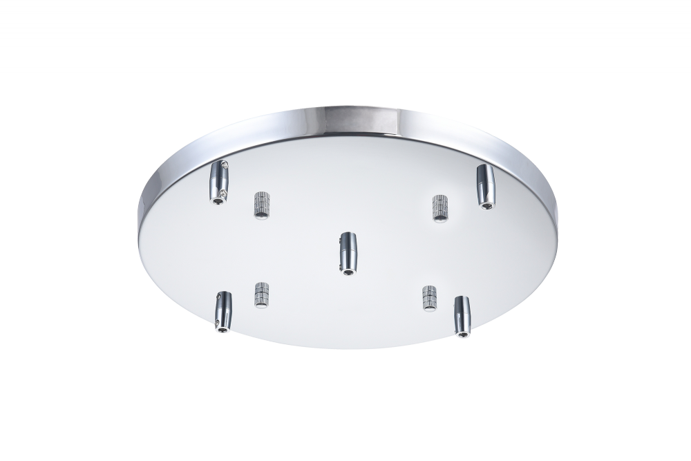 Matteo Lighting 14-in Multi Ceiling Canopy (Line Voltage) Chrome