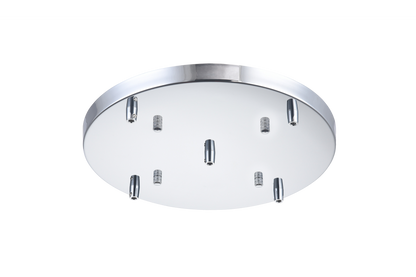 Matteo Lighting 14-in Multi Ceiling Canopy (Line Voltage) Chrome