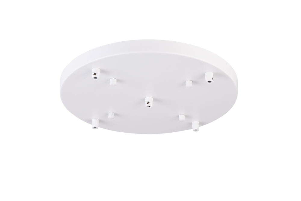 Matteo Lighting 14-in Multi Ceiling Canopy (Line Voltage) White