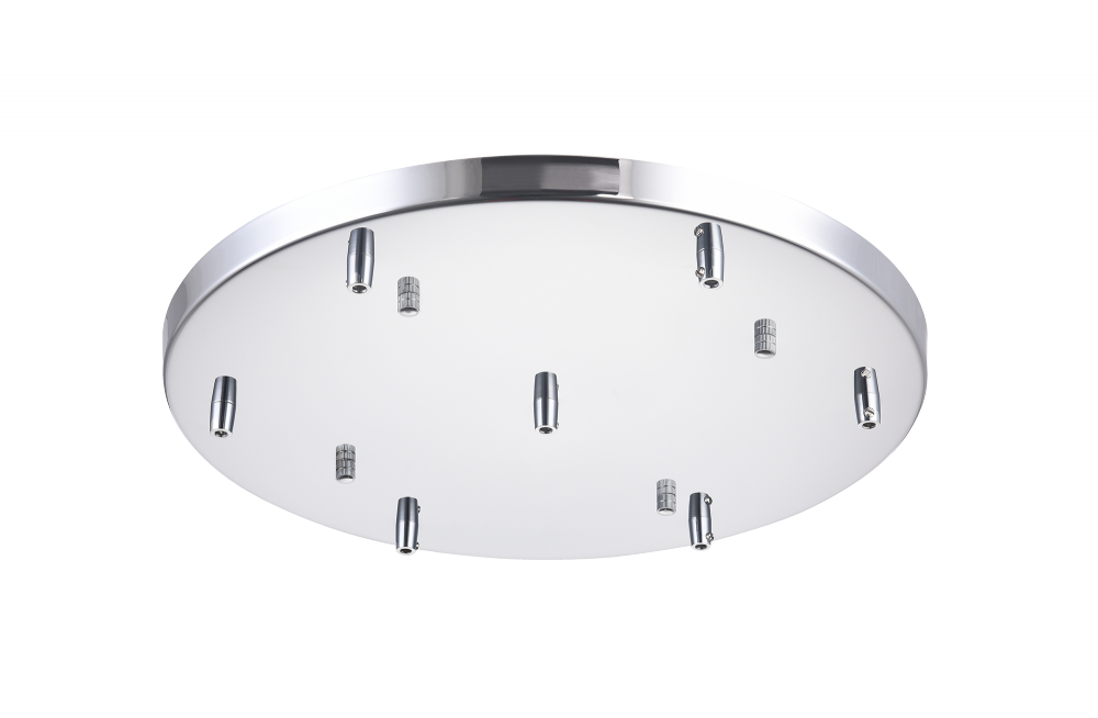 Matteo Lighting 18-in Multi Ceiling Canopy (Line Voltage) Chrome