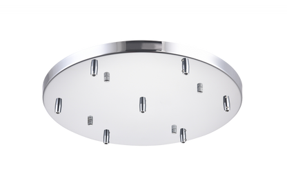 Matteo Lighting 18-in Multi Ceiling Canopy (Line Voltage) Chrome