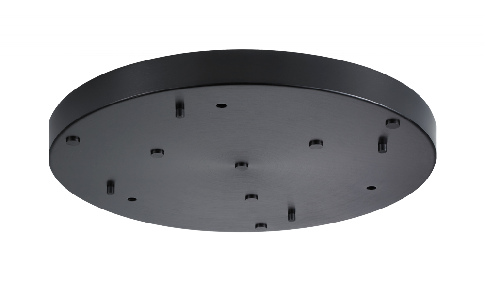 Matteo Lighting 17-in Multi Ceiling Canopy (Low Voltage) Black, Oxidized Black