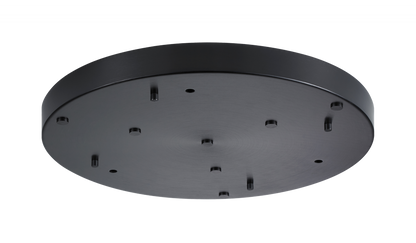Matteo Lighting 17-in Multi Ceiling Canopy (Low Voltage) Black, Oxidized Black