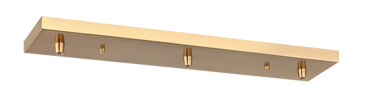 Matteo Lighting 24-in Multi Linear Ceiling Canopy (Line Voltage) Aged Gold Brass