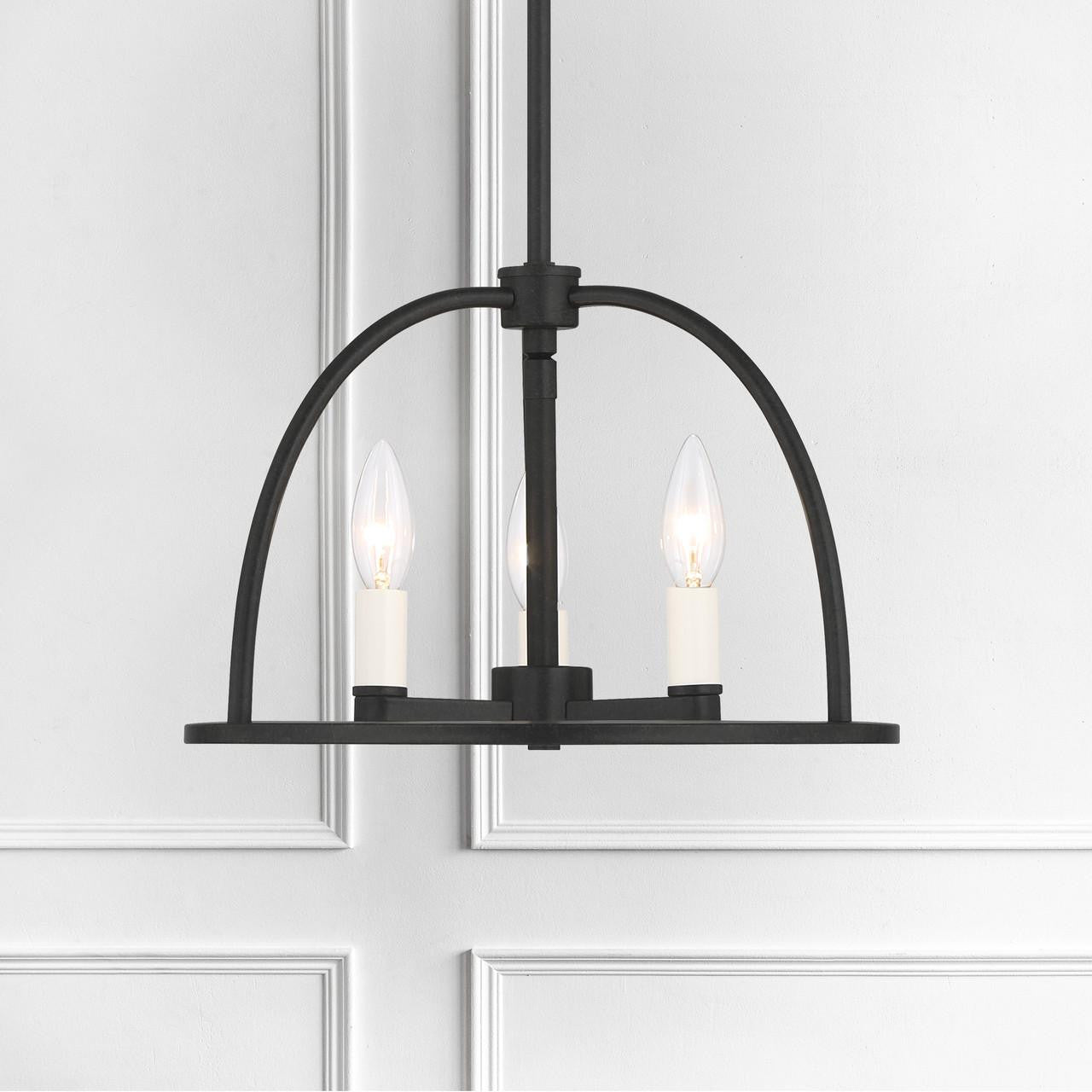 Crystorama Abbott Mini Chandelier Vibrant Gold