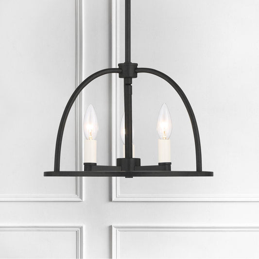 Crystorama Abbott Mini Chandelier Vibrant Gold