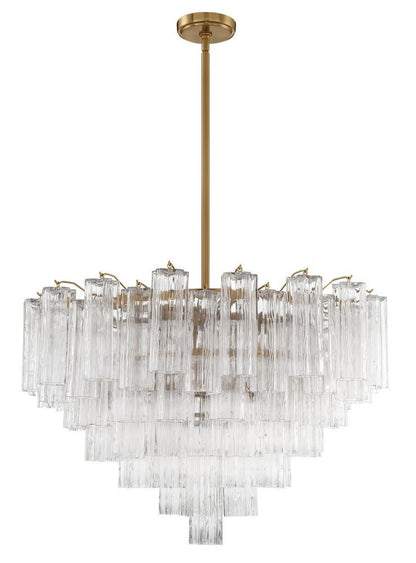 Crystorama Addis 16 Light Chandelier Polished Chrome