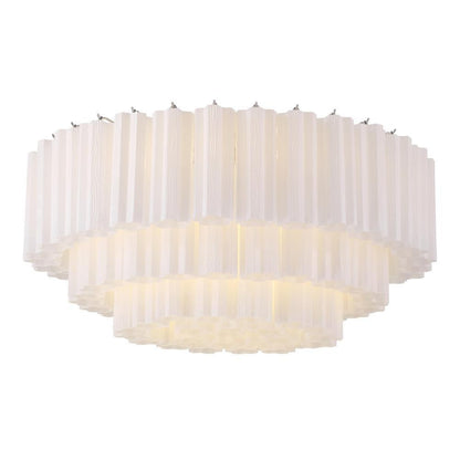 Crystorama Addis 16 Light Flush Mount Polished Chrome