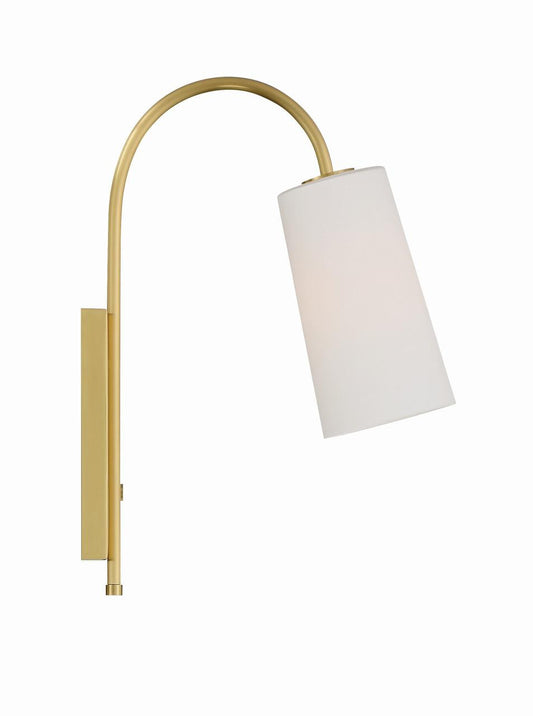 Crystorama Alexa Task Light Polished Nickel