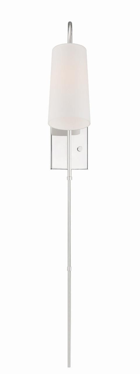 Crystorama Alexa Task Light - Polished Nickel 18.5"H