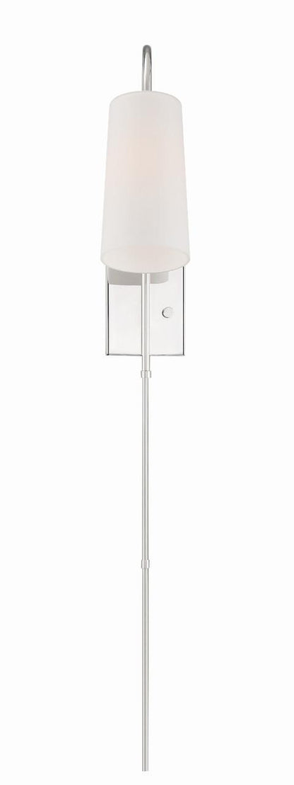 Crystorama Alexa Task Light - Polished Nickel 18.5"H