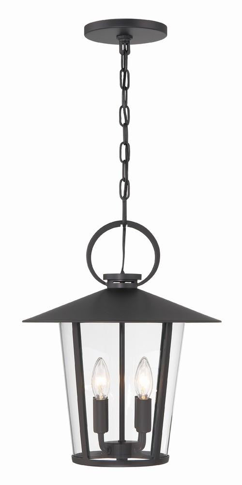 Crystorama Andover Pendant Matte Black