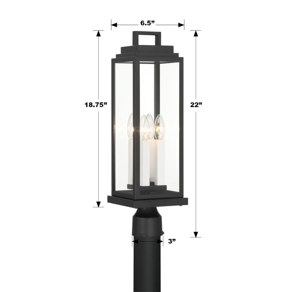 Crystorama Aspen Post Light
