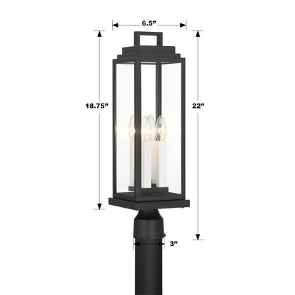 Crystorama Aspen Post Light